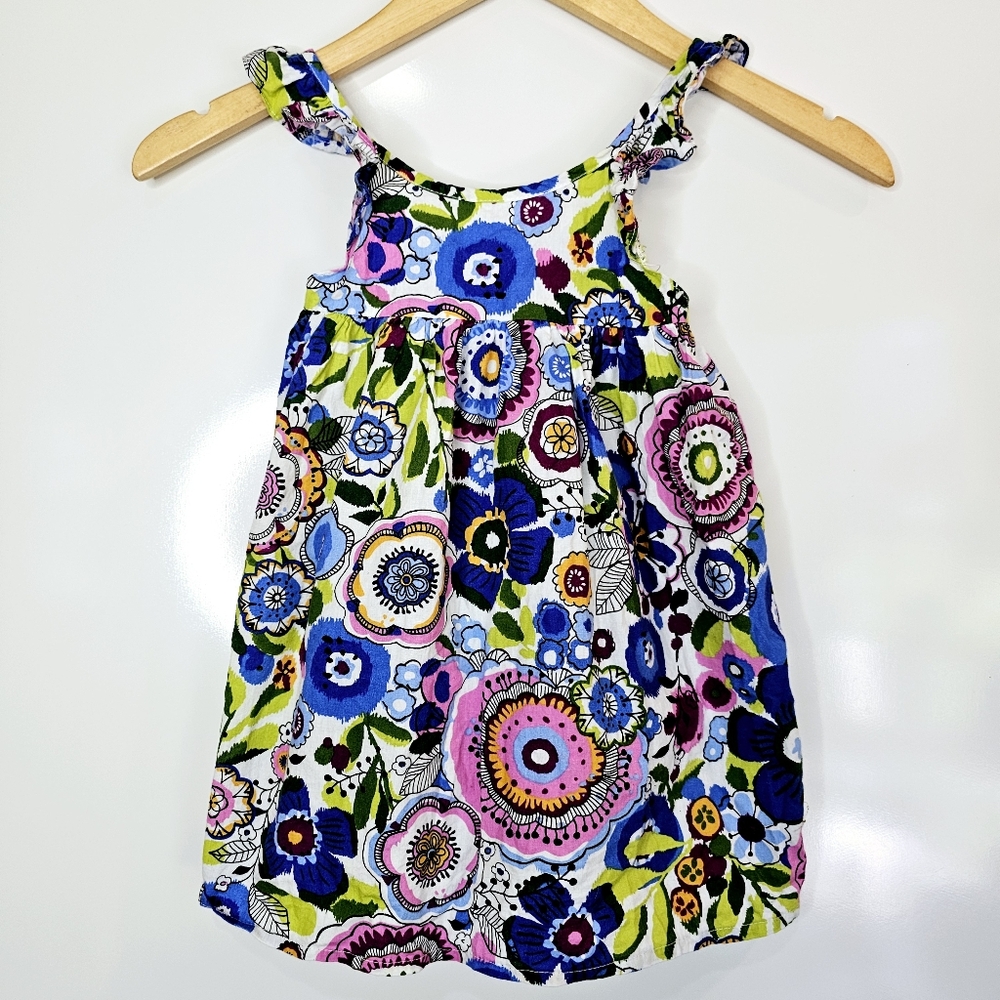 Tutu & Lulu Colorful Floral Halter Sundress 2T